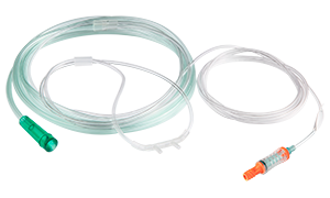 NomoLine-O LH Adult Nasal CO2 Cannula with O2, 4m